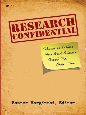 cover image of Research Confidential